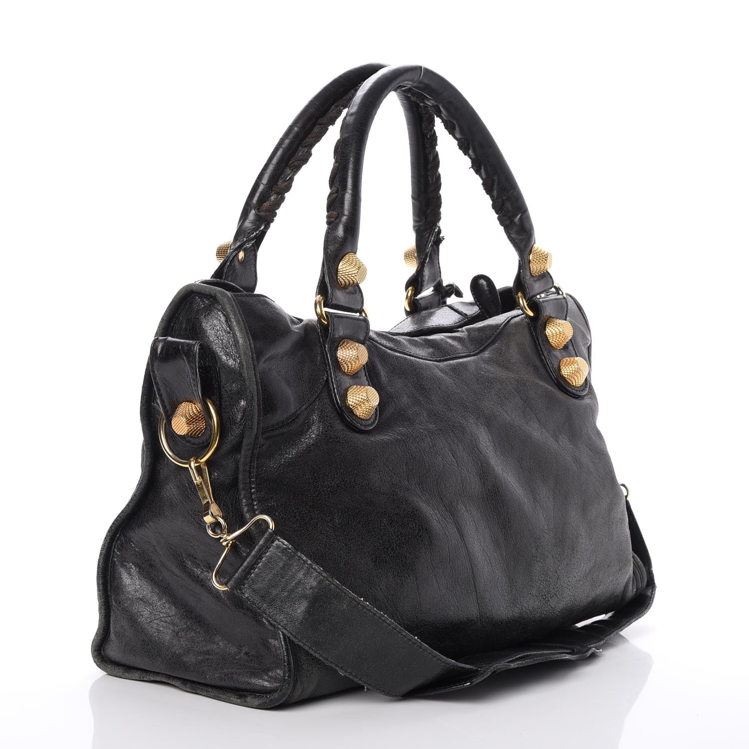 Balenciaga Agneau Giant 21 Gold Hardware City Black 3 of 6