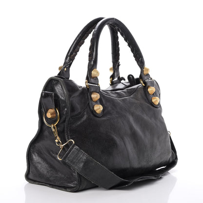 Balenciaga Agneau Giant 21 Gold Hardware City Black 3 of 6