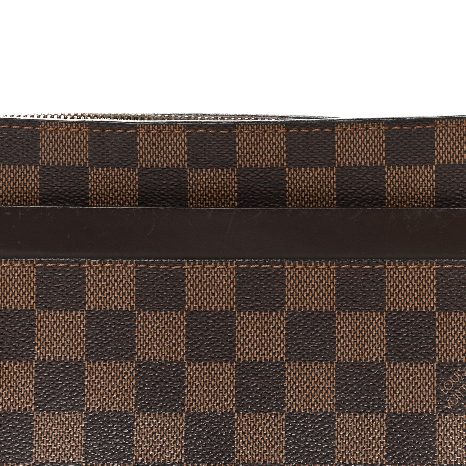 Louis Vuitton Damier Ebene Pochette Saint Louis Clutch 7 of 9