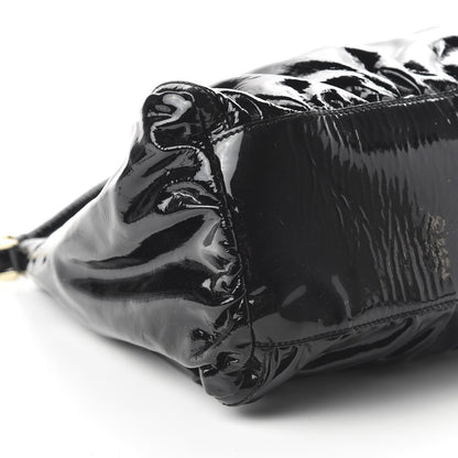 Gucci Patent Large D Ring Hobo Black 6 of 10