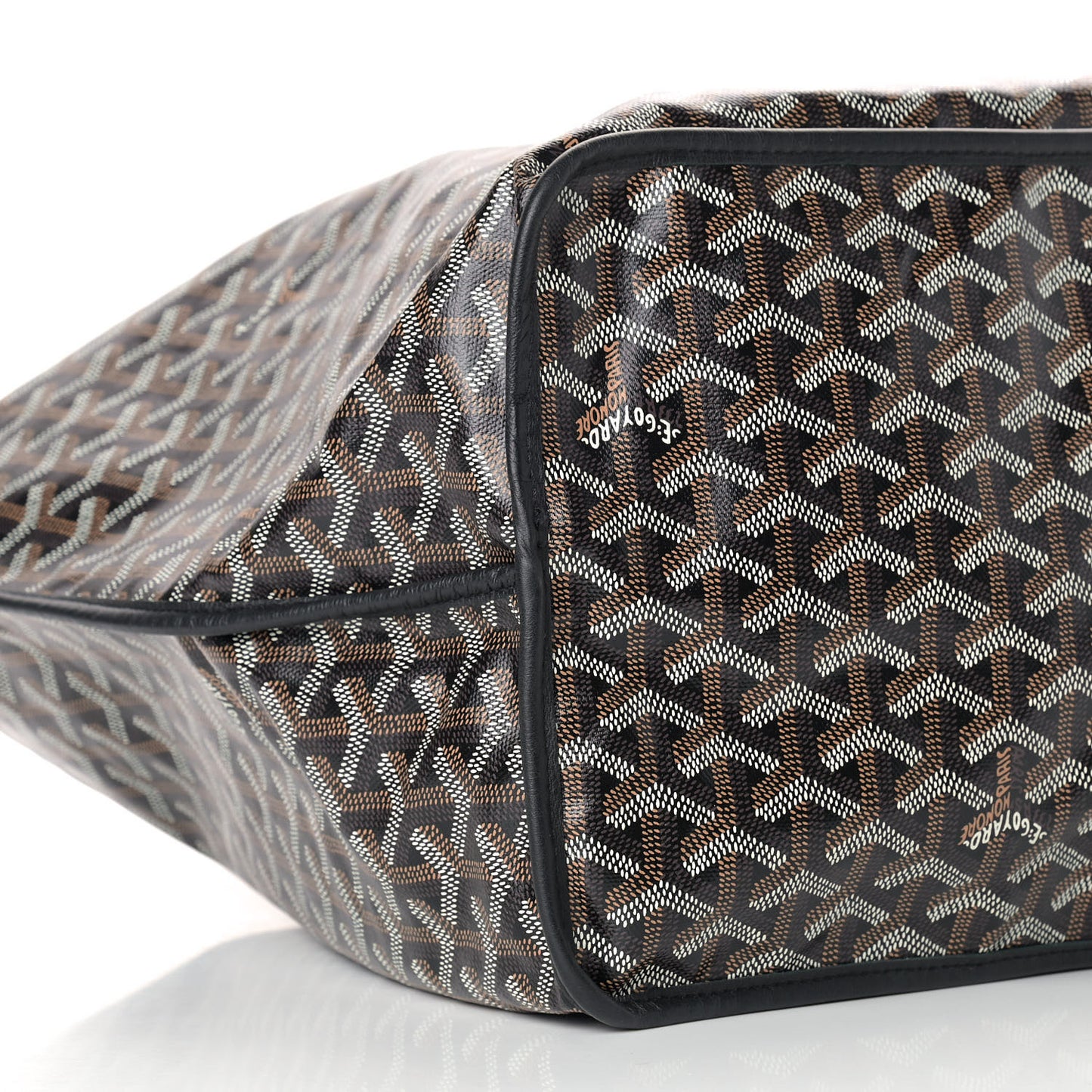 Goyardine Reversible Anjou GM Black