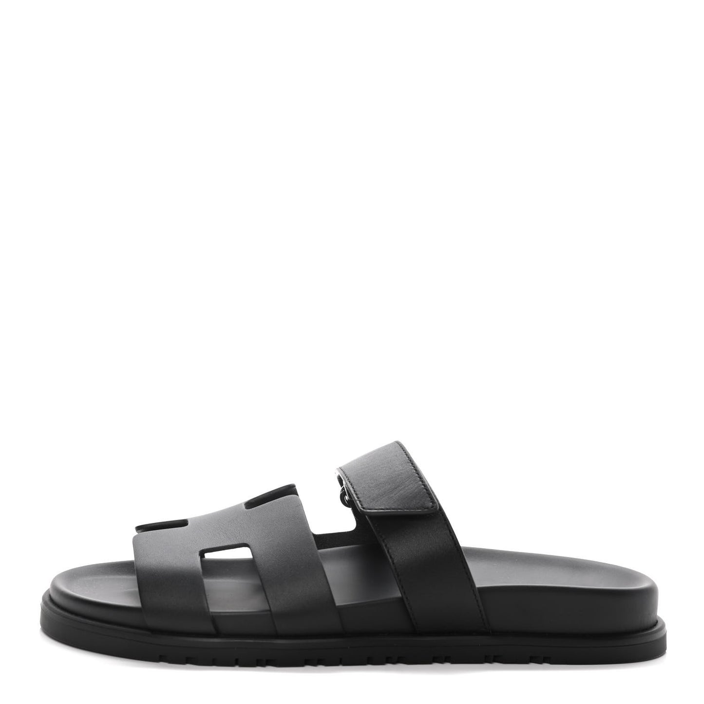 Calfskin Womens Chypre Sandals 40 Black