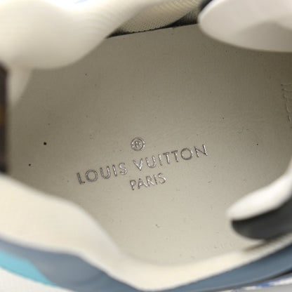 Louis Vuitton Calfskin Technical Nylon LV Archlight Sneakers 38 Blue Roi 7 of 10