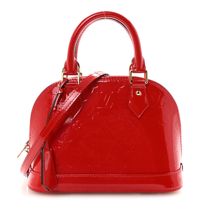 Louis Vuitton Vernis Alma BB Cherry 1 of 9