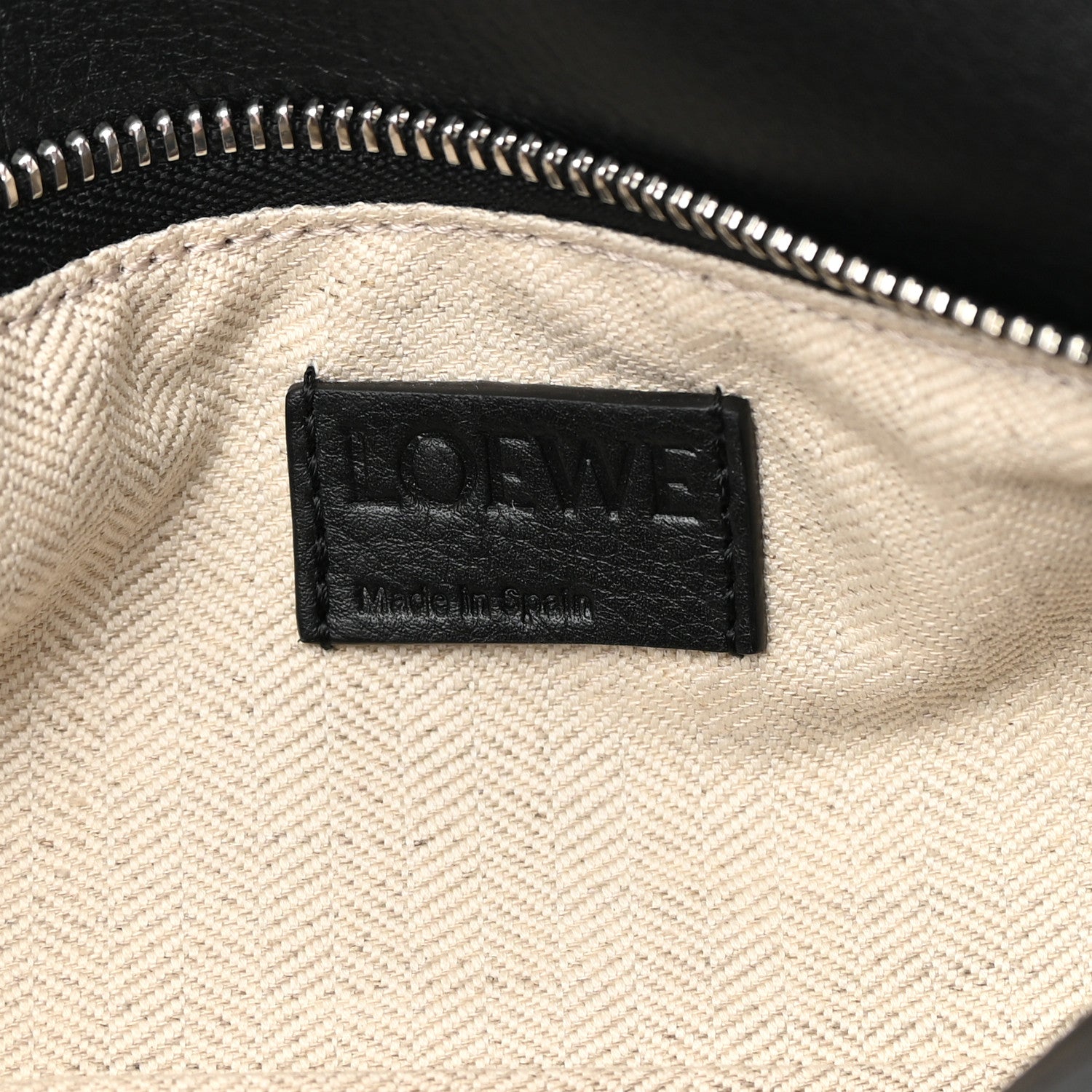 Loewe Calfskin Small Puzzle Bag Black 6 of 14