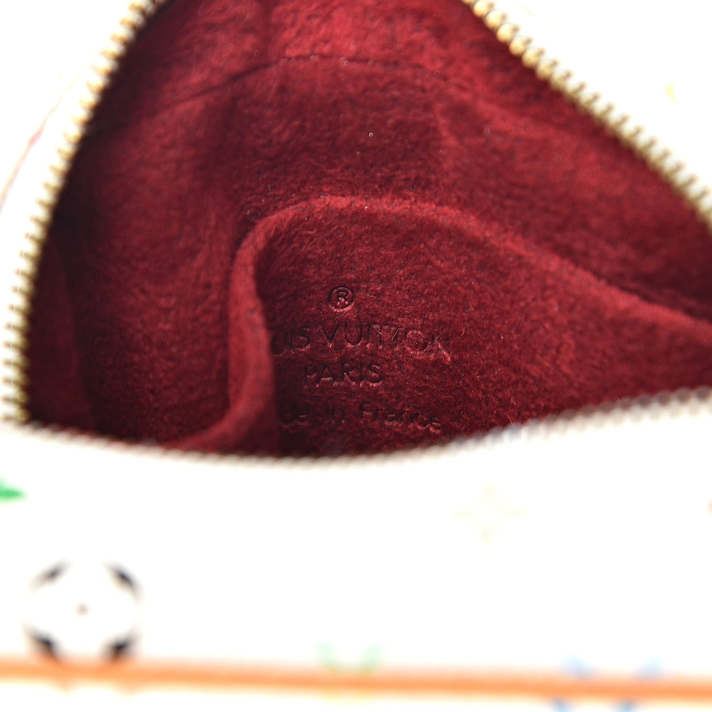 Monogram Multicolor Trousse Wapity White