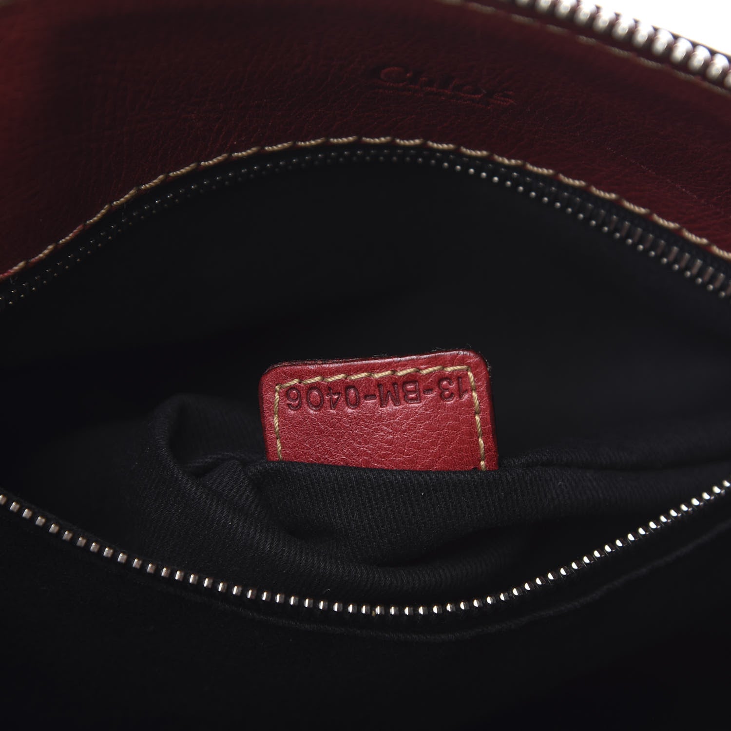 Chloe Calfskin Edith Satchel Whiskey 6 of 20