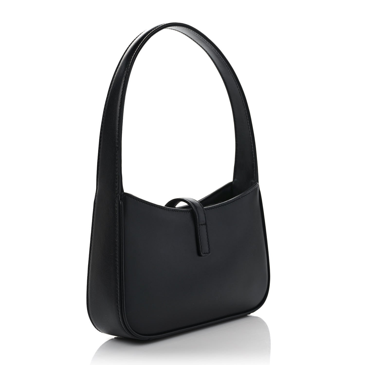 Saint Laurent Smooth Calfskin Le 5 A 7 Mini Hobo Black 2 of 7