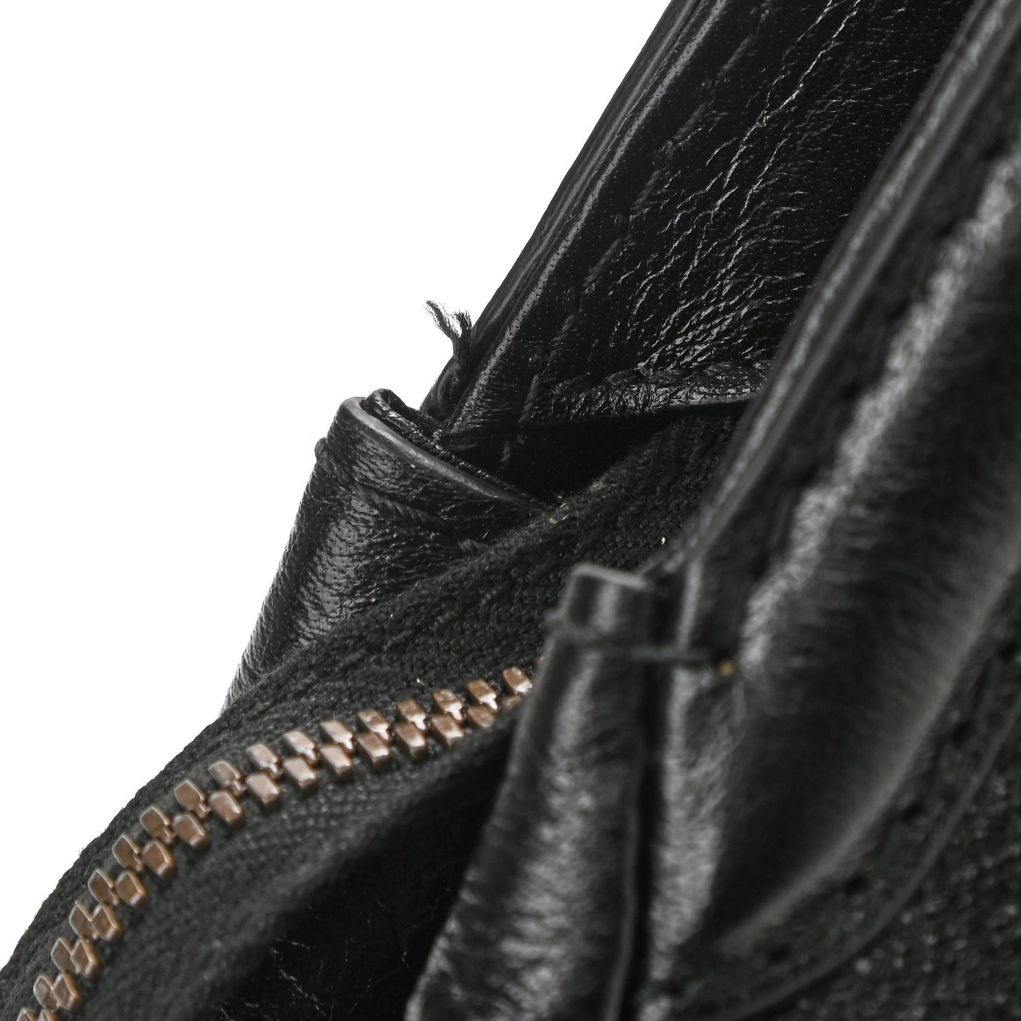 Calfskin Large Re(Belle) Top Handle Bag Black