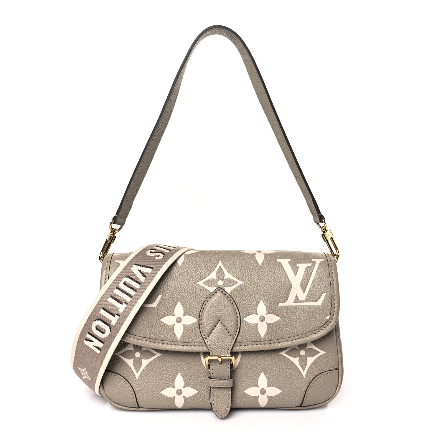 Louis Vuitton Empreinte Monogram Giant Diane Tourterelle Creme 1 of 7