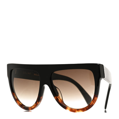 Celine Shadow Sunglasses CL 41026/S Black Havana 1 of 7