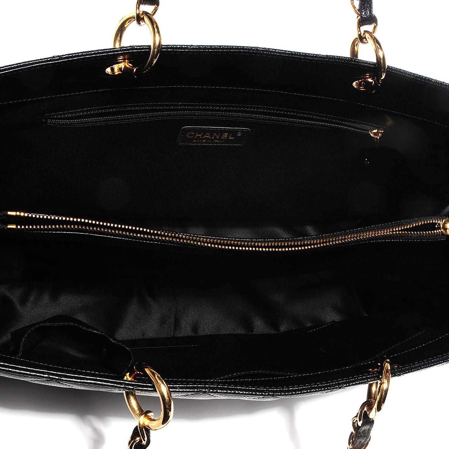 Caviar XL Grand Shopping Tote GST Black