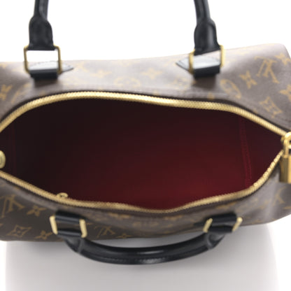 Louis Vuitton Monogram My World Tour Speedy Bandouliere 30 Black 5 of 9