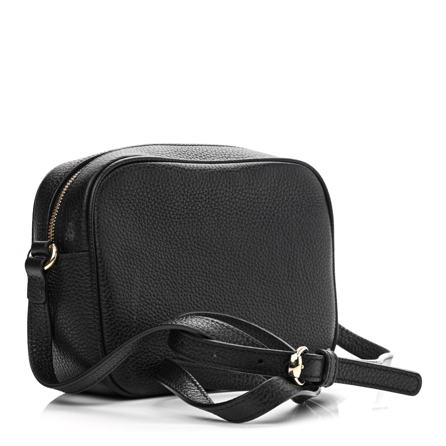 Gucci Pebbled Calfskin Small Soho Disco Bag Black 3 of 13