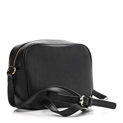 Gucci Pebbled Calfskin Small Soho Disco Bag Black 3 of 13