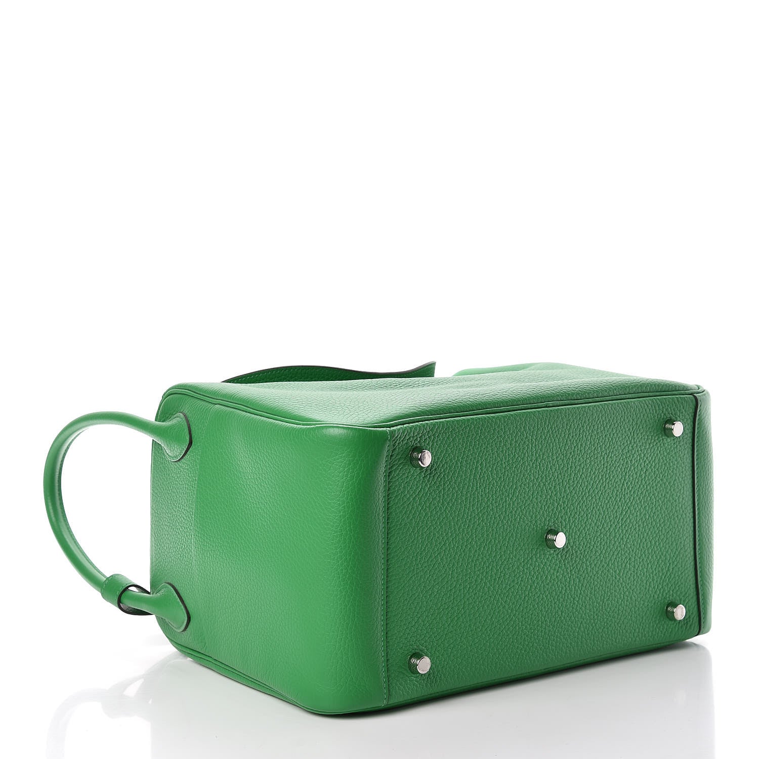 Hermes Taurillon Clemence Lindy 34 Bamboo 4 of 13
