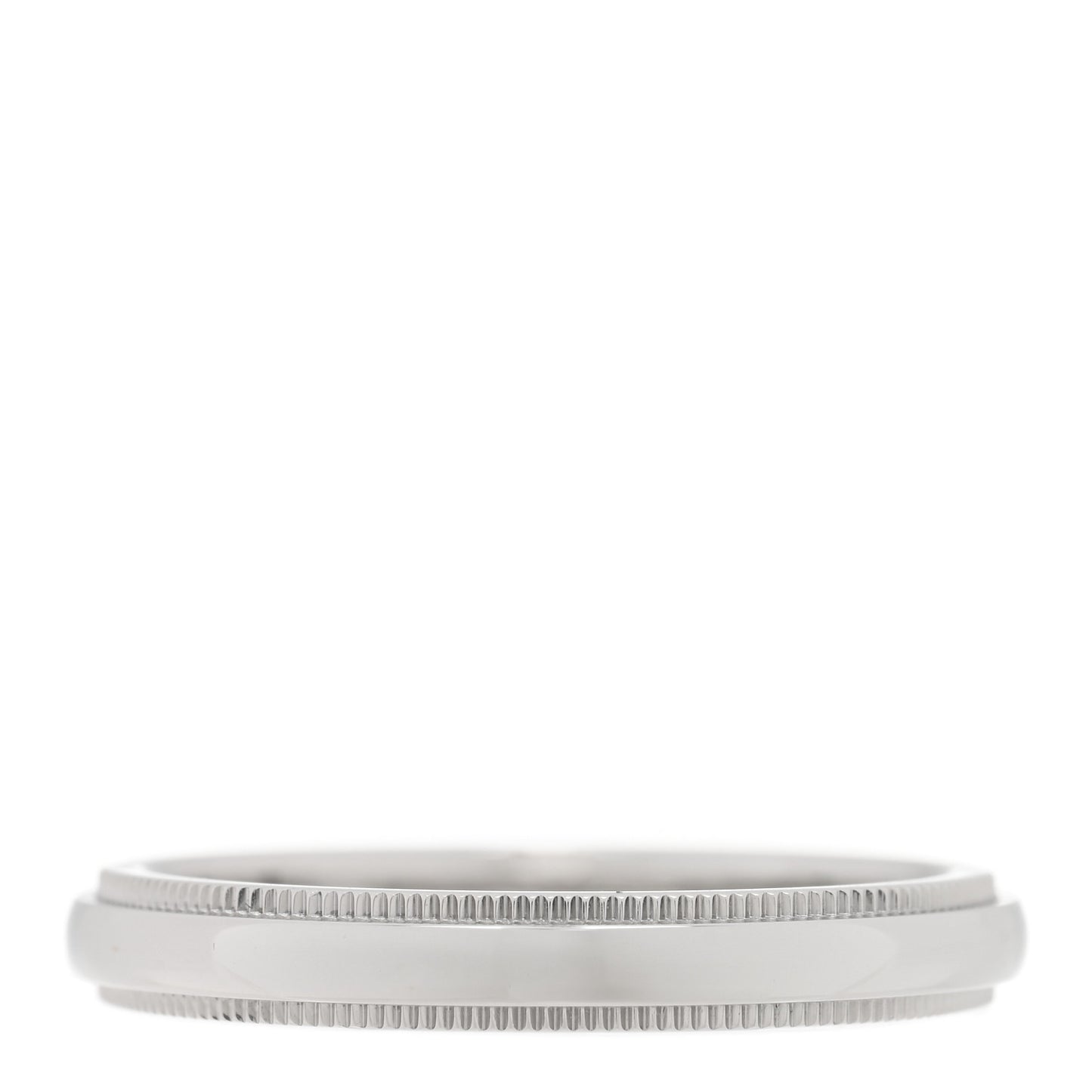 Platinum 3mm Tiffany Together Milgrain Band Ring 57 8