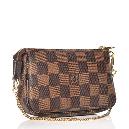 Louis Vuitton Damier Ebene Mini Pochette Accessories 3 of 8