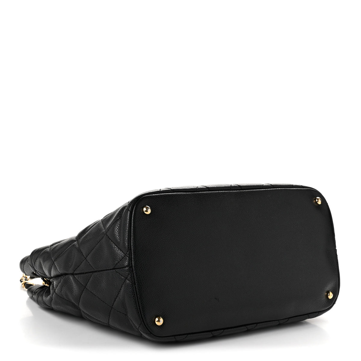 Caviar Quilted CC Timeless Soft Tote Black