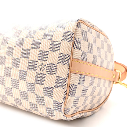 Louis Vuitton Damier Azur Speedy Bandouliere 25 9 of 9