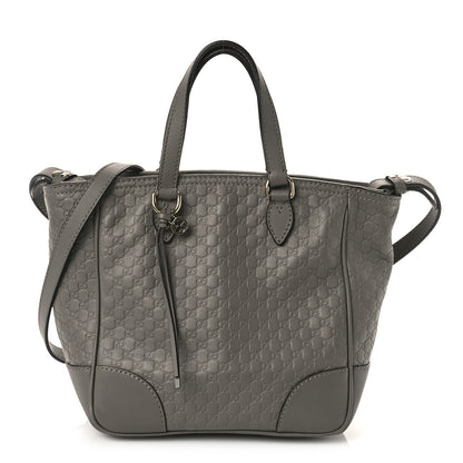 Gucci Microguccissima Small Bree Tote Graphite 1 of 10