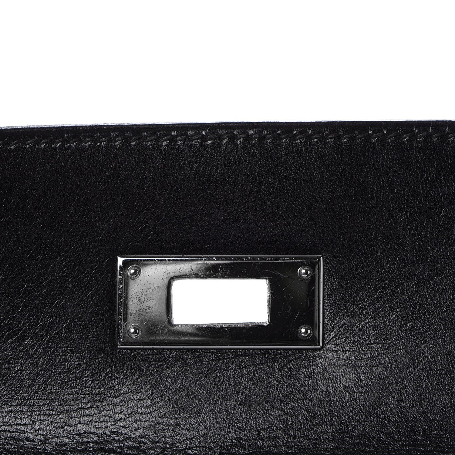 Hermes Box Kelly Retourne 32 Black 24 of 45