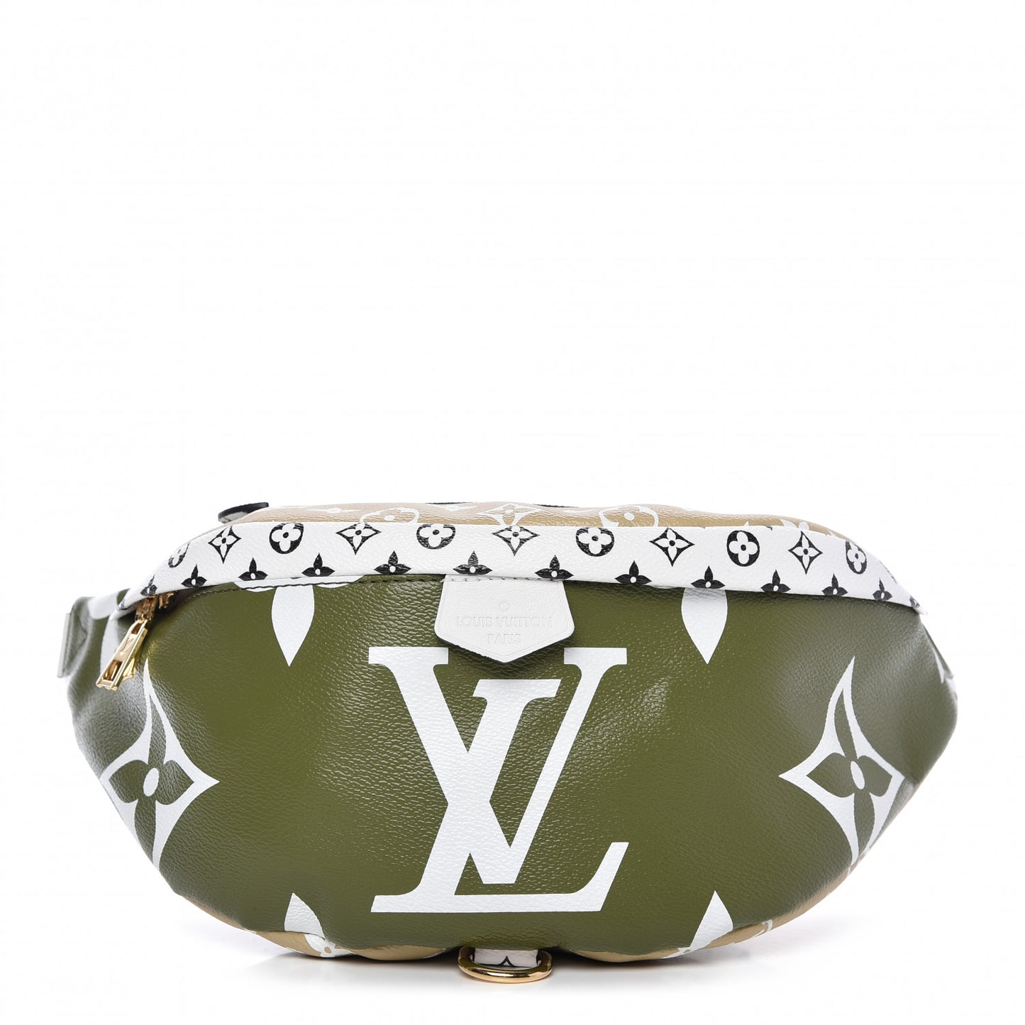 Monogram Giant Bumbag Kaki Beige