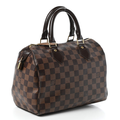 Louis Vuitton Damier Ebene Speedy 25 3 of 9