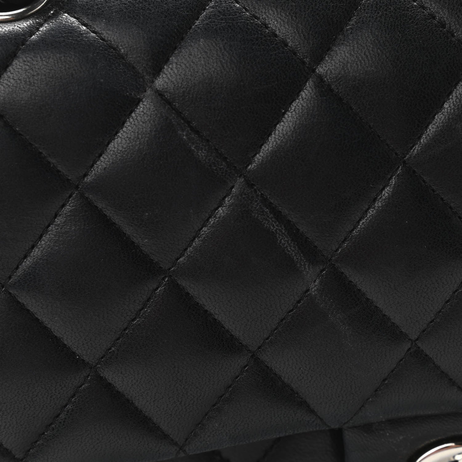 Chanel Lambskin Quilted Medium Double Flap Black 25 of 26