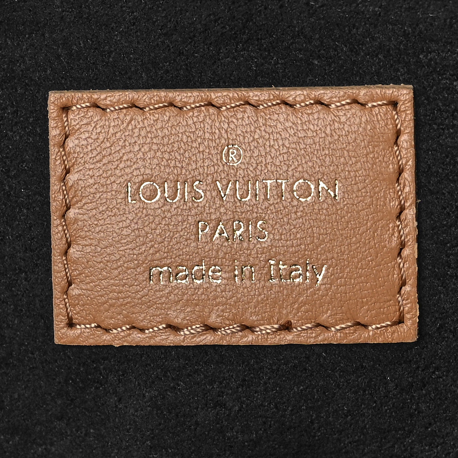 Louis Vuitton Lambskin Embossed Monogram Coussin PM Camel 7 of 9