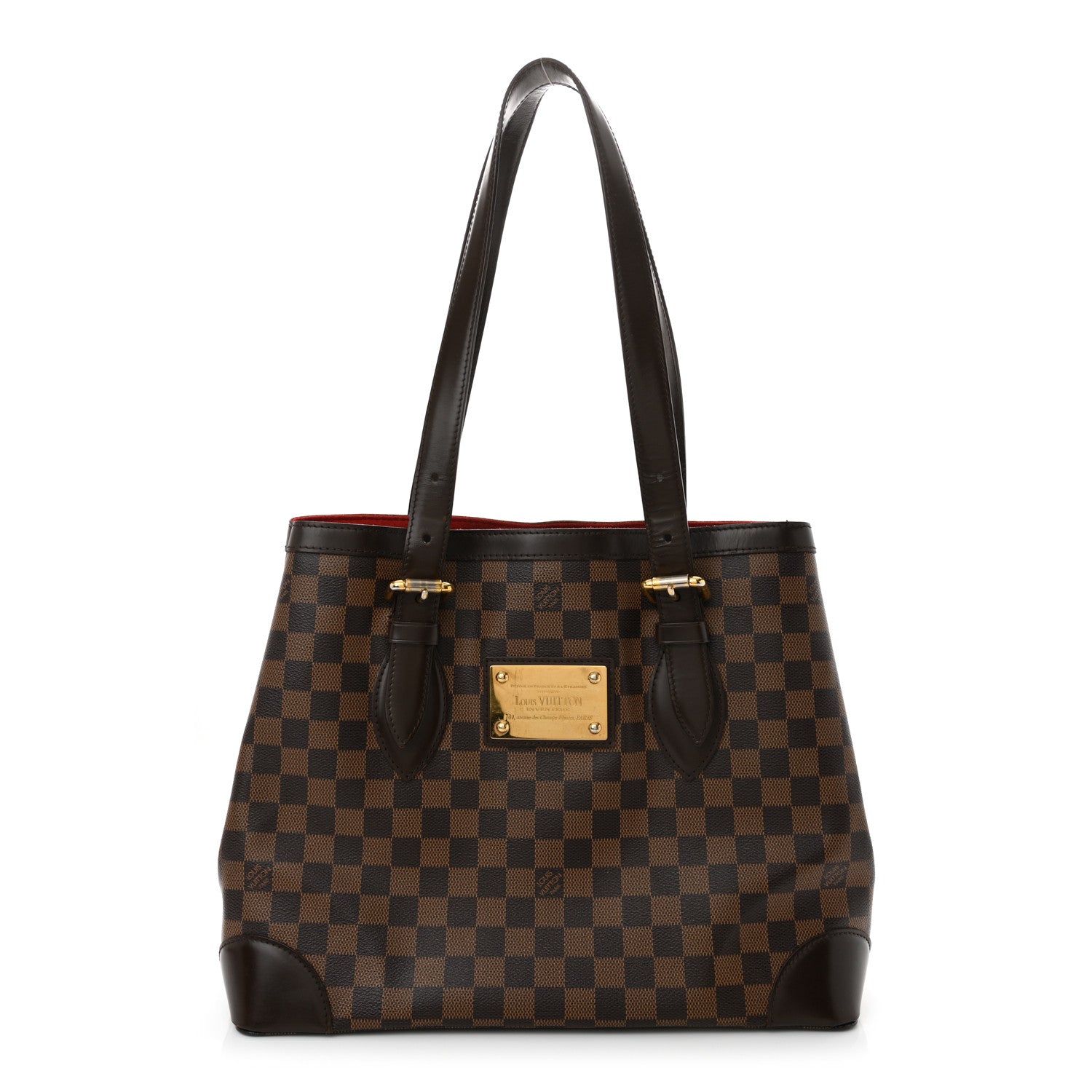 Louis Vuitton Damier Ebene Hampstead MM 1 of 10