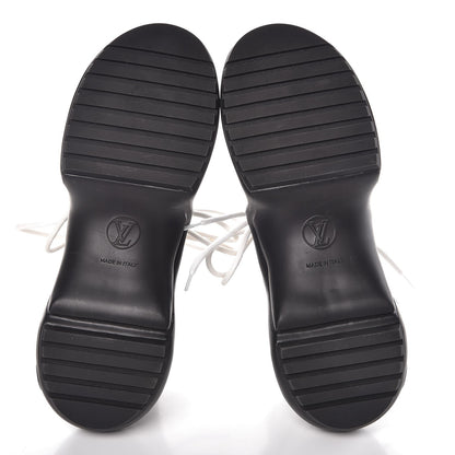 Louis Vuitton Calfskin Technical Nylon LV Archlight Sneakers 38.5 Black White 5 of 11
