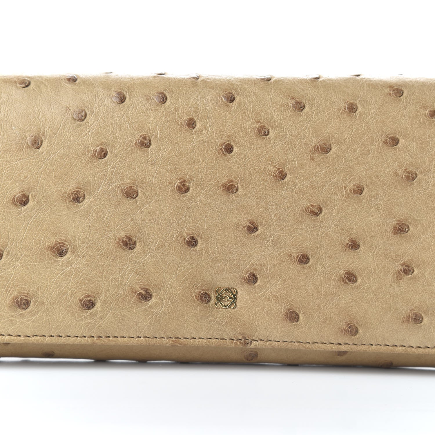Loewe Ostrich Continental Wallet 9 of 10