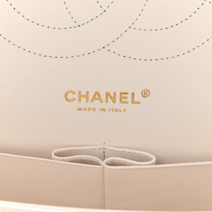 Chanel Caviar Quilted Jumbo Double Flap White 6 of 11