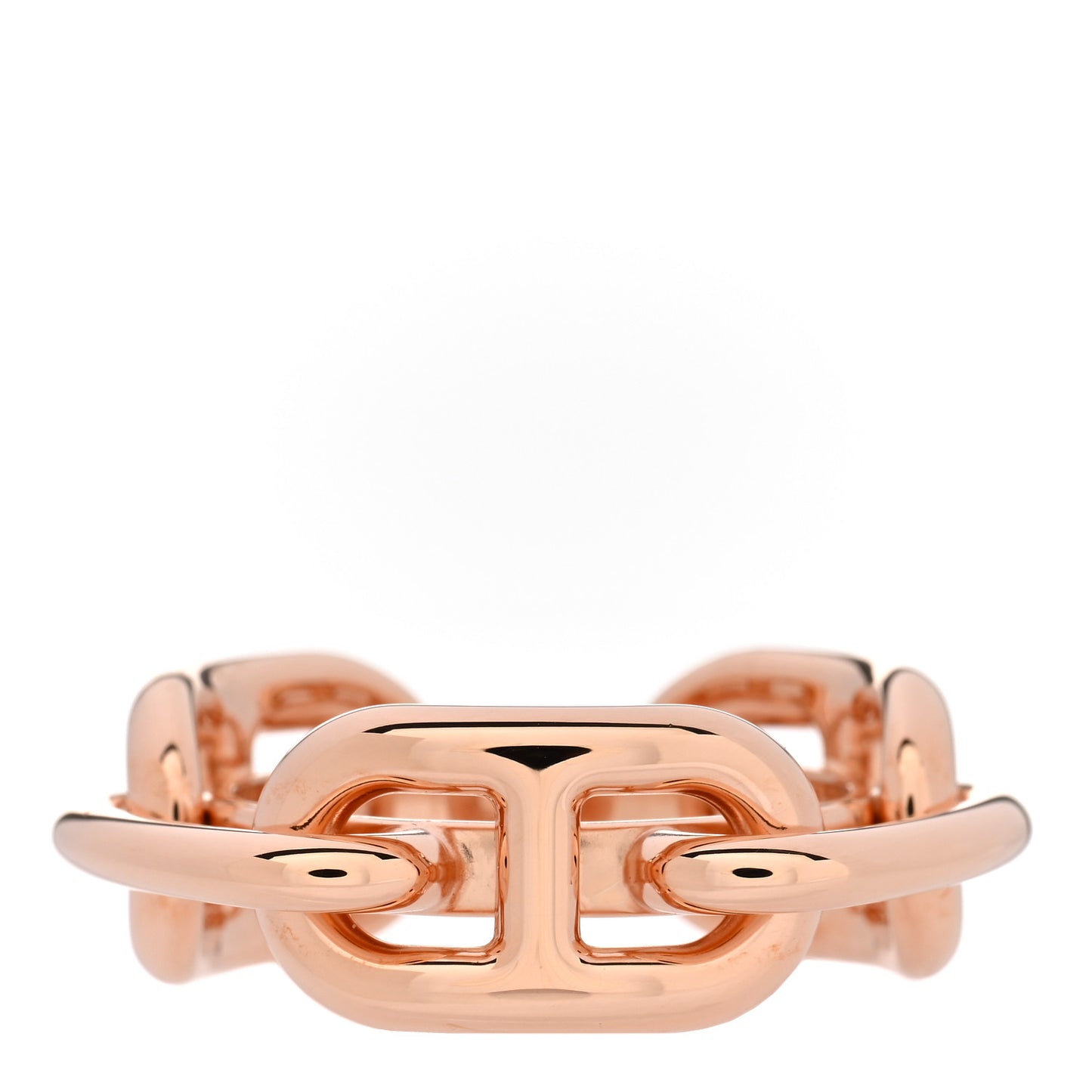 Plated Brass Regate Scarf Ring Plaqué Or Rose