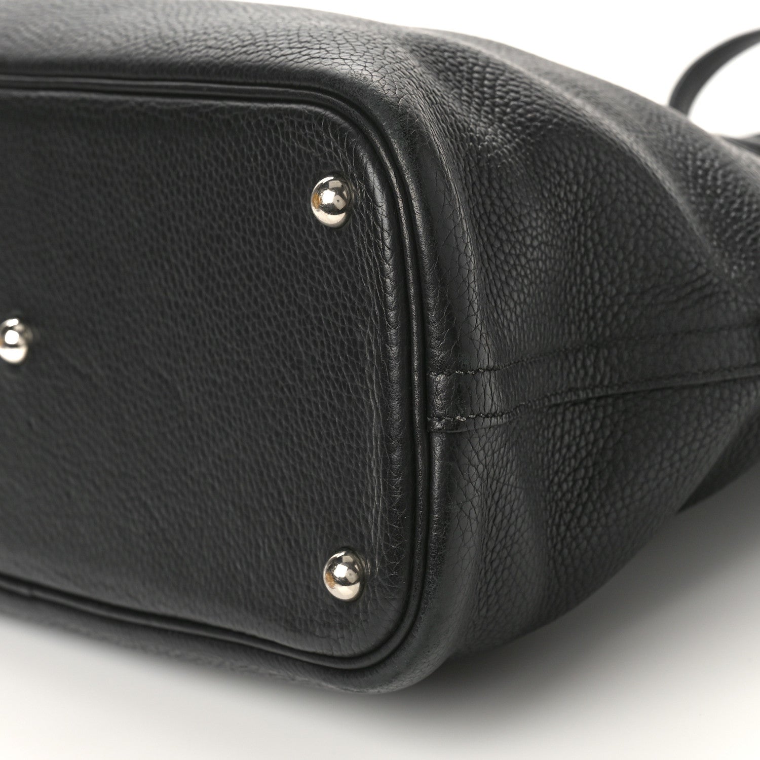 Hermes Taurillon Clemence Bolide 35 Black 8 of 11