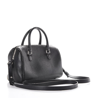 Saint Laurent Calfskin Studded Classic Baby Duffle Black 4 of 11