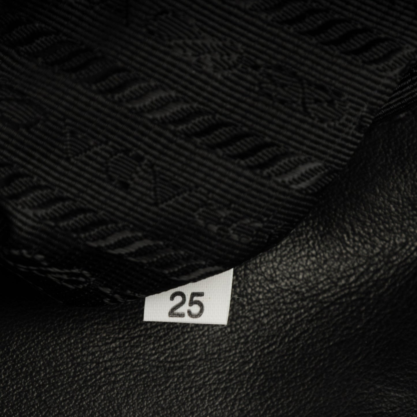 Nylon Cavallino Leopard Print Shoulder Bag Black Miele Rosso