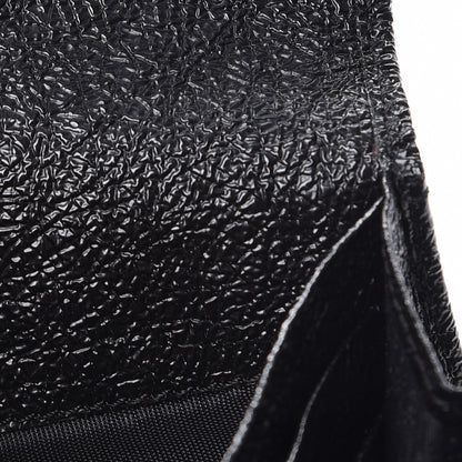 Givenchy Glazed Pebbled Calfskin Nightingale Wallet Black 8 of 8