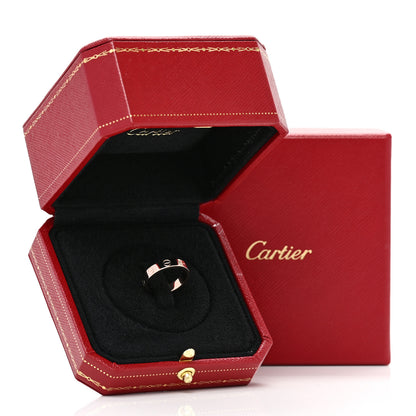 Cartier 18K Pink Gold 3.5mm LOVE Wedding Band Ring 45 3.5 5 of 5