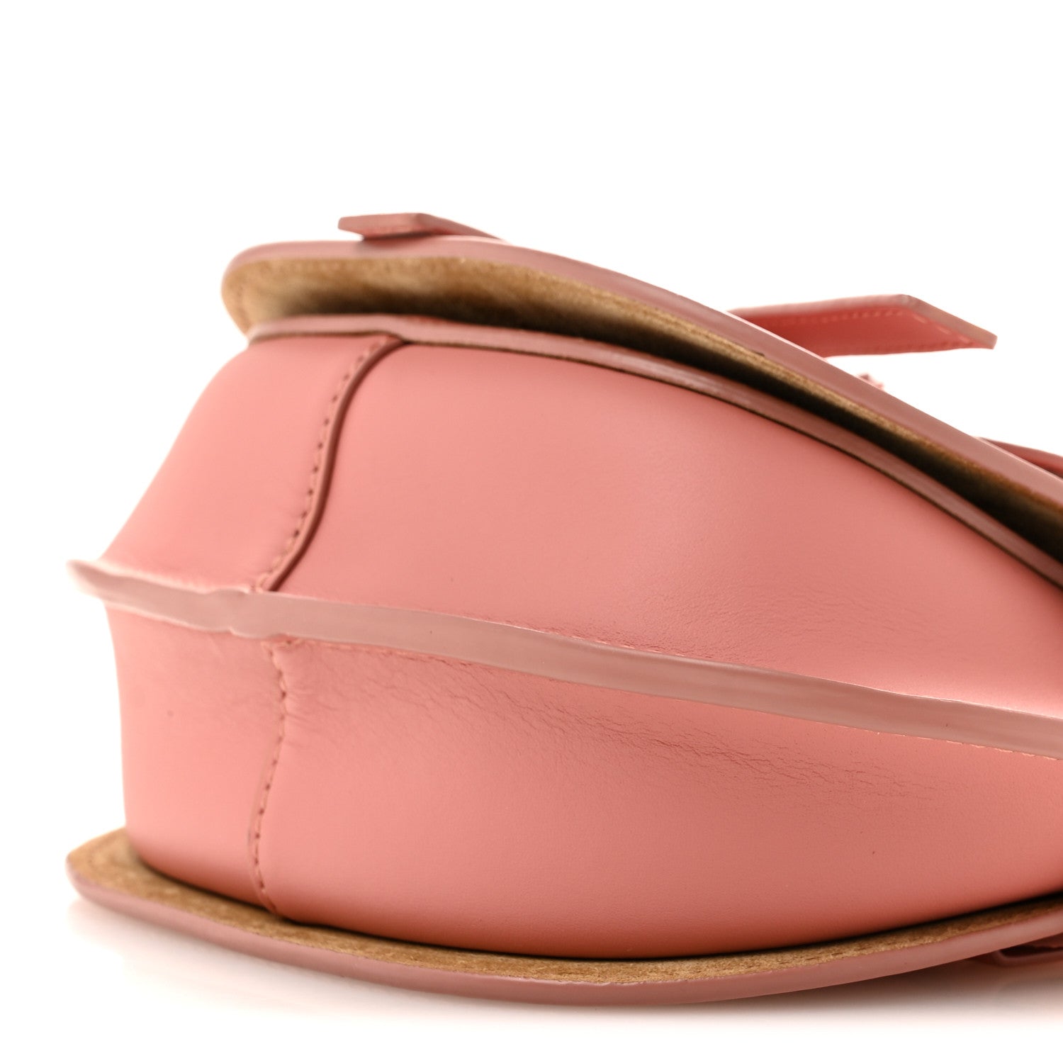Loewe Calfskin Jacquard Mini Gate Dual Bag Peach Bloom 10 of 11