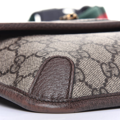 Gucci GG Supreme Monogram Neo Vintage Web Belt Bag Brown 12 of 22