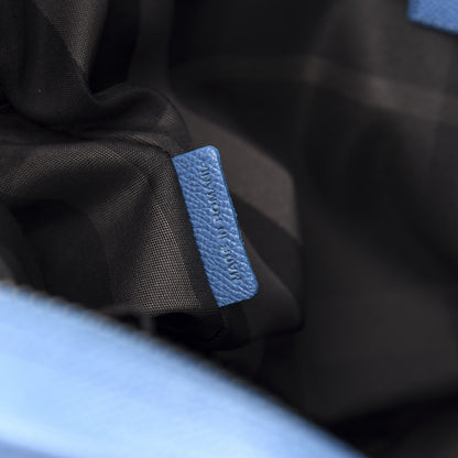 Burberry Grainy Calfskin Small Newberg Briefcase Blue 7 of 14