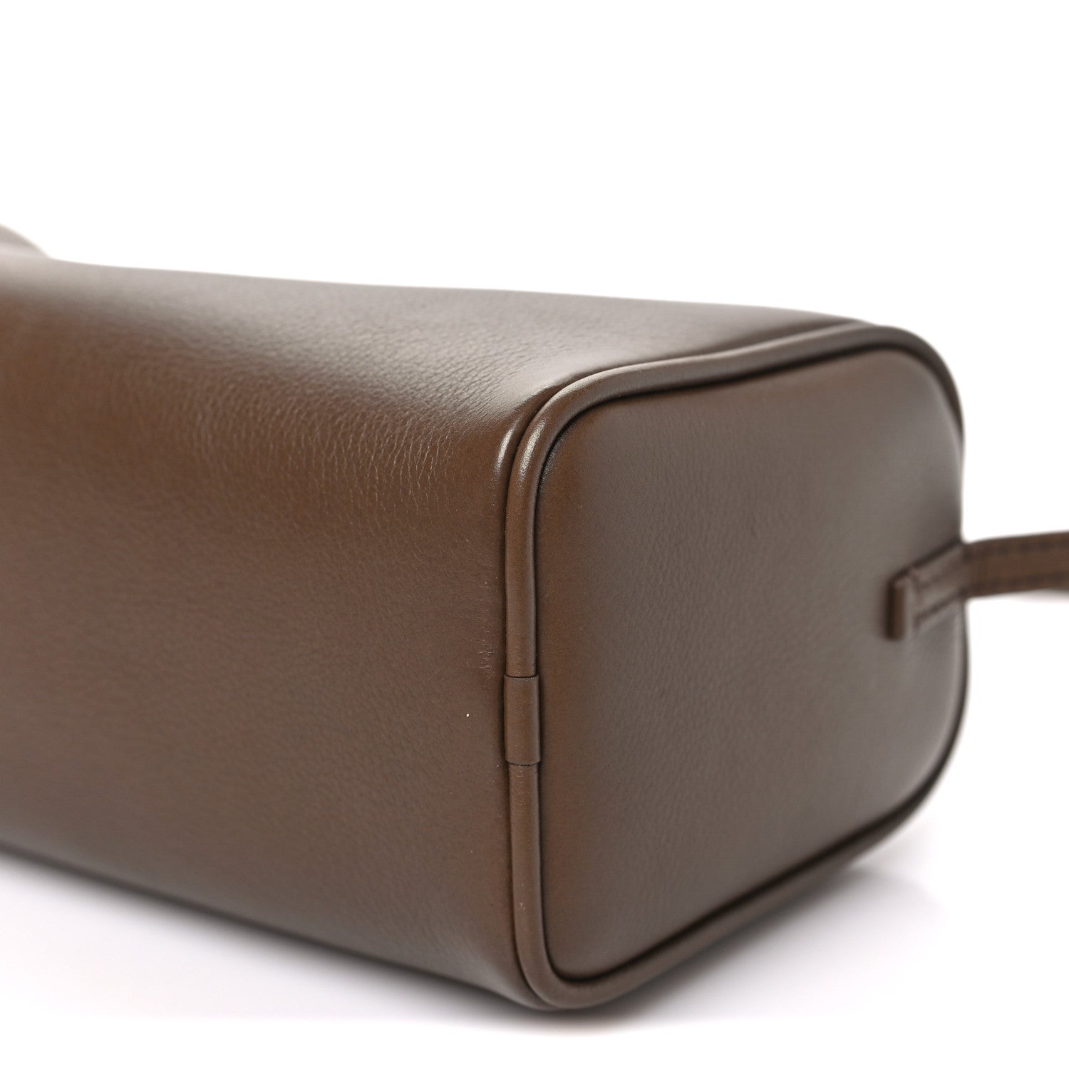 The Row Grained Calfskin 90's Bag Tawny Brown 9 of 9