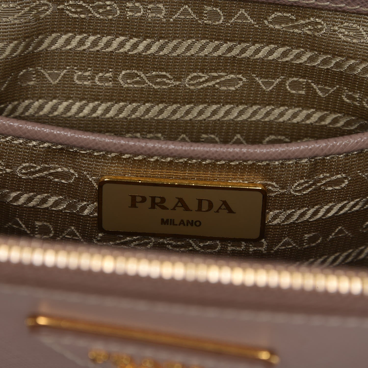 Prada Saffiano Medium Galleria Double Zip Tote Cammeo 7 of 14