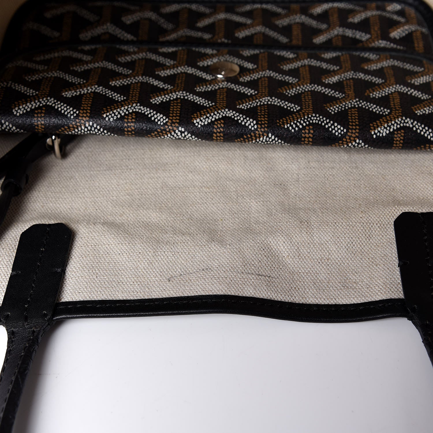 Goyard Goyardine Saint Louis PM Black 9 of 10