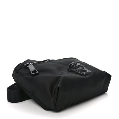 Versace Nylon Palazzo Medusa Belt Bag Black Ruthenium 4 of 9