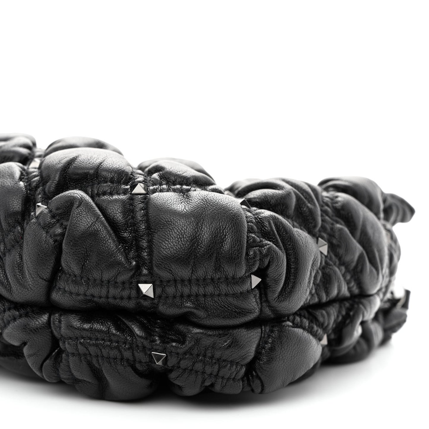 Nappa Spikeme Clutch Black