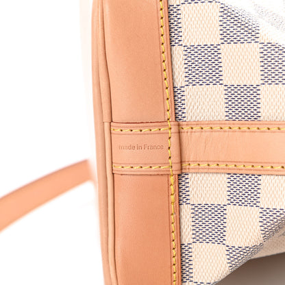 Louis Vuitton Damier Azur Noe BB 7 of 12