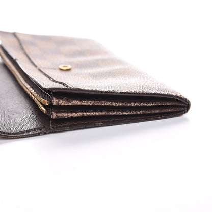 Louis Vuitton Damier Ebene Sarah Wallet 9 of 11